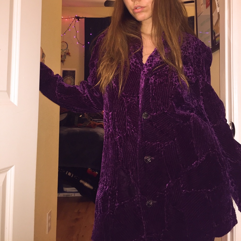 VINTAGE VELVET JACKET